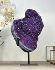 Outstanding Natural Amethyst Cluster wirh Blue Agate Matrix - MWS2384