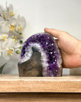 Natural Amethyst Cathedral with Deep Purple Crystals - CBP1100