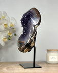 Exquisite Amethyst & Agate Freeform Specimen - MWS1447