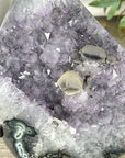 Natural Uruguayan Quartz Specimen on Stand - MWS3300