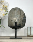 Large Natural Amethyst Geode With Metal Stand from Uruguay - MWS2790