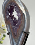 Beautiful Natural Amethyst & Blue Agate Portal - MWS1560
