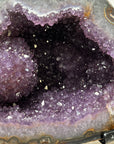 Outstanding Large Amethyst Geode with Stalactite Formation - MWS2377