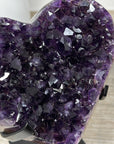 Stunning Deep Purple Amethyst Heart Carving - HST0284