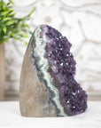 Deep purple Amethyst Cathedral with Green Jasper Matrix - CBP0997