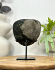Uruguayan Amethyst Geode on Metal Stand - MWS3047