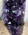 Unique Amethyst Cluster with huge Deep Purple Crystals - MWS1756