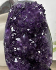 Natural Top Grade Amethyst Cluster on Metal Stand for Home Decor - MWS3169