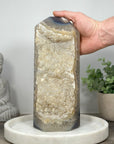 XXL Beautiful Agate & Jasper Stone Tower - STP0173