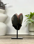 Natural Fire Quartz Cluster on Stand - MWS3369