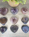 Mixed Minerals Hearts Set - MHLT0328