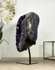 Top Grade Premium Amethyst Geode with Metal Stand - MWS2468