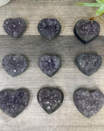 Mixed Minerals Hearts Set - MHLT0356