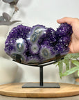 Unique Natural Amethyst Specimen with A+ Grade Crystals & Stalactite Formations - MWS3103