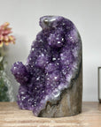Natural Amethyst Cathedral with Stalactite Formations - CBP1040