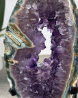 Stunning Natural Amethyst & Green Jasper Stone Portal - MWS2231