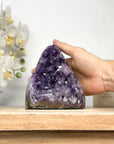 Uruguayan Amethyst Cathedral, Natural Crystal for Home Decor - CBP1110