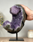 Large Amethyst Cluster with Beautiful Calcite Specimen - MWS1352