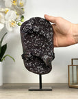 Large Amethyst Cluster with Beautiful Calcite Inclusions - MWS2356