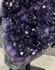 Amethyst Crystal Cluster Geode with Deep Purple Crystals - MWS2651