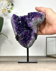 Amethyst Crystal Geode with Deep Purple Crystals – Natural Specimen - MWS2928