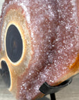Outstanding Natural Red Quartz with Huge Stalactite Eye Formation - MWS2383