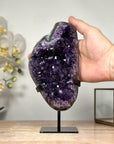 Beautiful Deep Purple Natural Amethyst Crystal Specimen - MWS1838
