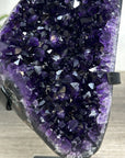Natural Deep Purple Amethyst Geode From Uruguay – Premium Crystal Display Piece for Home Decor - MWS2513