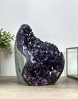 A+ Grade Natural Amethyst Cathedral, Deep Purple Crystals - CBP1189