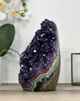 Deep Purple Natural Large Amethyst Cathedral - CBP1293