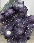 Amethyst Crystal Cluster Full of Stalactite Formations - MWS2543