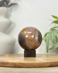 Amethyst & Agate Sphere Geode with Crystal Cavity - SPH0204
