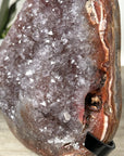 Beautiful Red Tode Jasper & Quartz Crystal Formation - MWS2034