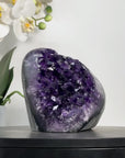 A+ Grade Natural Amethyst Cathedral, Deep Purple Crystals - CBP1176