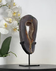 Natural Agate & Quartz Druzy Stone Portal - MWS2232