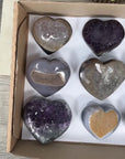 Mixed Minerals Hearts Set - MHLT0307