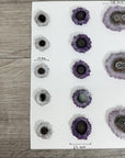Amethyst Stalactite Slices Wholesale Flat - Ideal for Pendants - STS0055