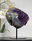Outstanding Natural Amethyst & Quartz Stone - MWS1542