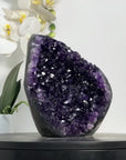 A+ Grade Natural Amethyst Cathedral, Deep Purple Crystals - CBP1184