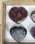 Mixed Minerals Hearts Set - MHLT0288