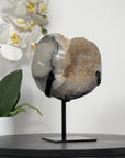 Natural Yellow Sugar Druzy Geode - MWS1890