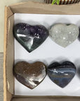 Mixed Minerals Hearts Set - MHLT0292
