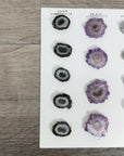 Wholesale Stalactite Slices for Jewelry Making - Bulk Flat Set - STS0061