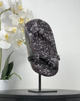 Large Amethyst Cluster with Beautiful Calcite Inclusions - MWS2356