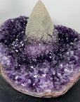 Unique Stunning Large Calcite & Amethyst Specimen, Collection Grade Piece - CBP1098