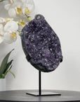 Stunning Natural Amethyst Crystal with Calcite Formations - MWS1871