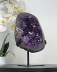 Natural Amethyst Geode with Large Crystal - MWS2300