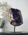A+ Grade Amethyst with Yellow Tone Jasper Matrix - MWS2144