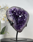 Impresive Large Amethyst Geode with Unique huge Shinny Crystals - MWS1804