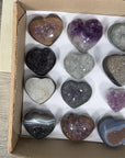 Mixed Minerals Hearts Set - MHLT0313